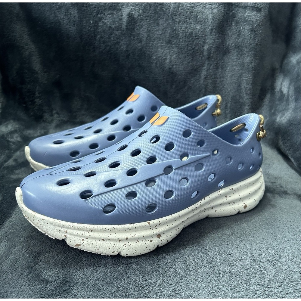 Kane Footwear Men's Size 8D Revive KR11 Blue Pebble/Soft White Speckle Shoes